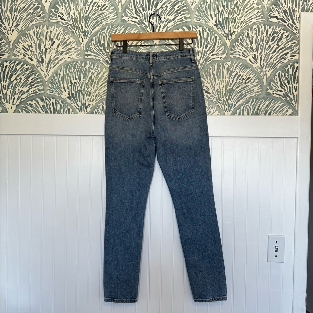NWOT Agolde Pinch Waist Ultra High Rise Skinny Torrent Blue Jeans in Wonen’s 28 - Picture 3 of 4